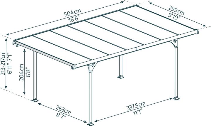 Produktbild Palram Verona 5000
