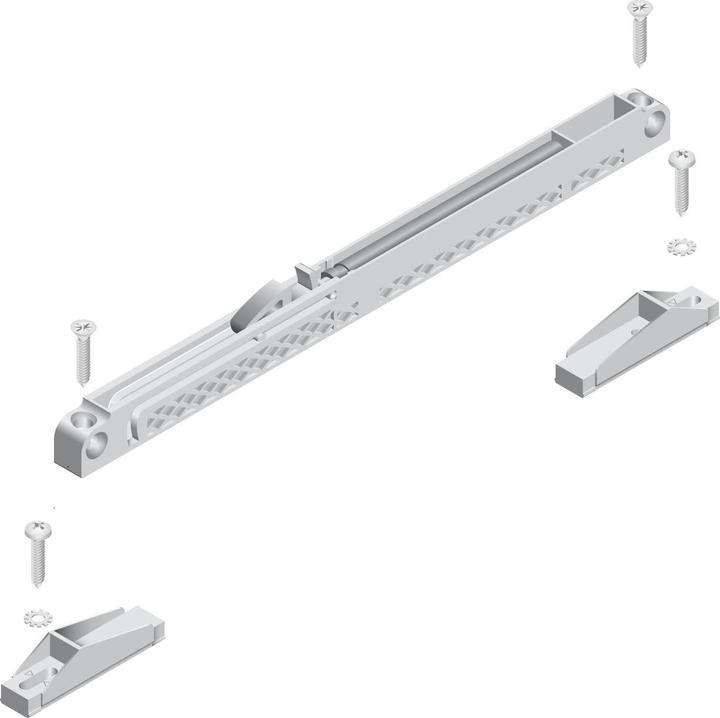 Cinetto PS06 Dämpfung zur befestigung auf dem Laufwagen 40 kg Kunststoff grau