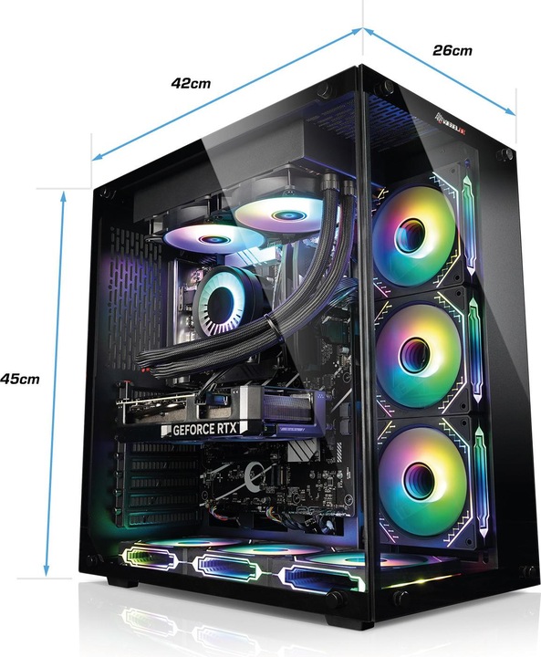 Produktbild Kiebel Panorama (Intel Core i9 12900KF, 32 GB, 2000 GB, GeForce RTX 4070)