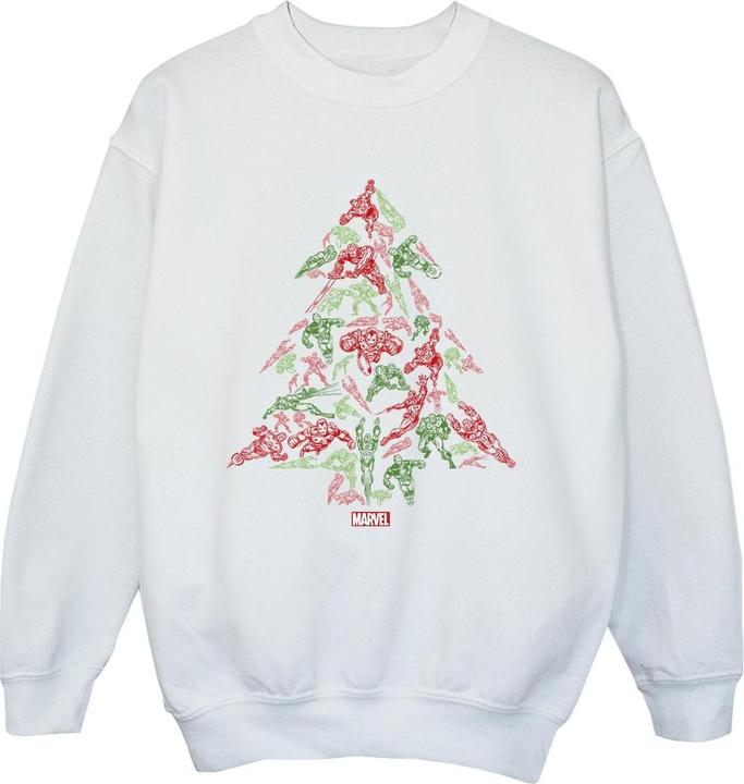 Produktbild Avengers Christmas Tree Sweatshirt Jungen (152, 158)