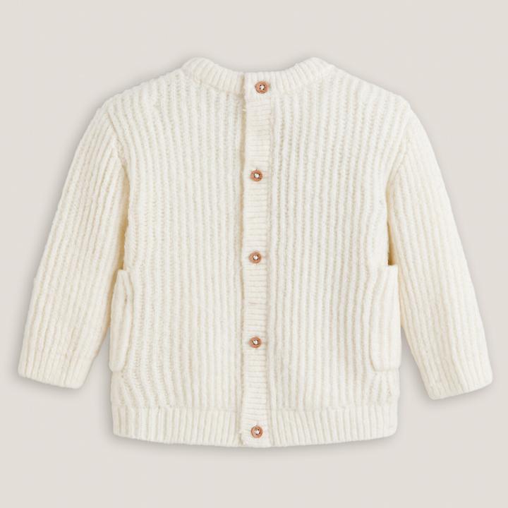 Produktbild La Redoute Collections Grobstrickpullover mit rundem Ausschnitt (92)