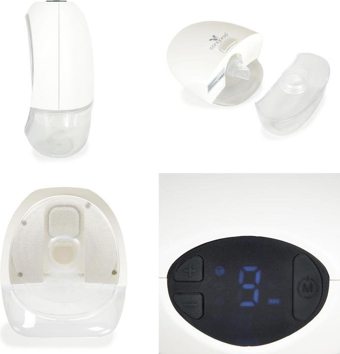 Cangaroo Ηλεκτρικό Απλό Θήλαστρο Embrace Λευκό 110205