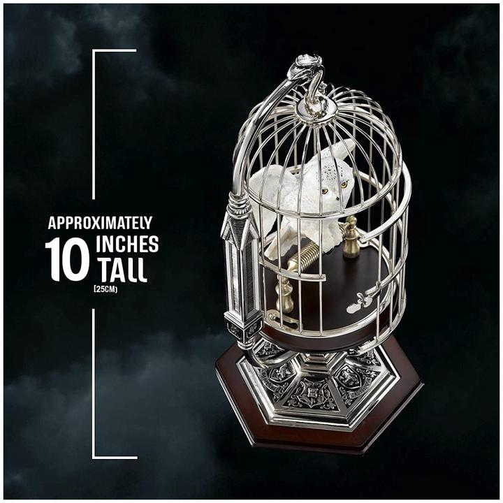 Produktbild Noble Collection Harry Potter Miniatur Hedwig im Käfig