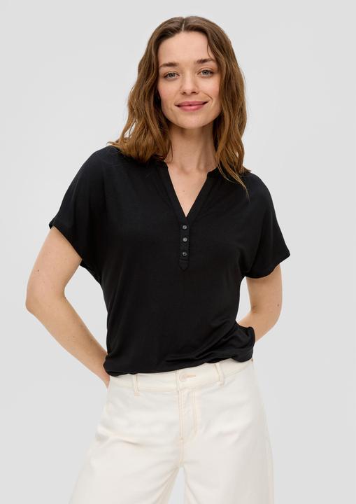 Actual product image S.Oliver T-Shirt T-Shirt mit V-Ausschnitt (34)