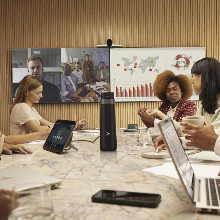 Actual product image HP Poly Studio G62 PoE+Adpt GSA/TAA
