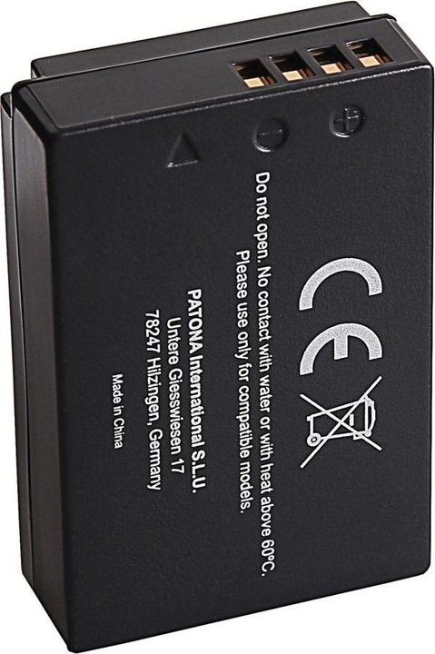 Actual product image Patona Battery LP-E12, 850 mAh / 7.2V (Rechargeable battery)