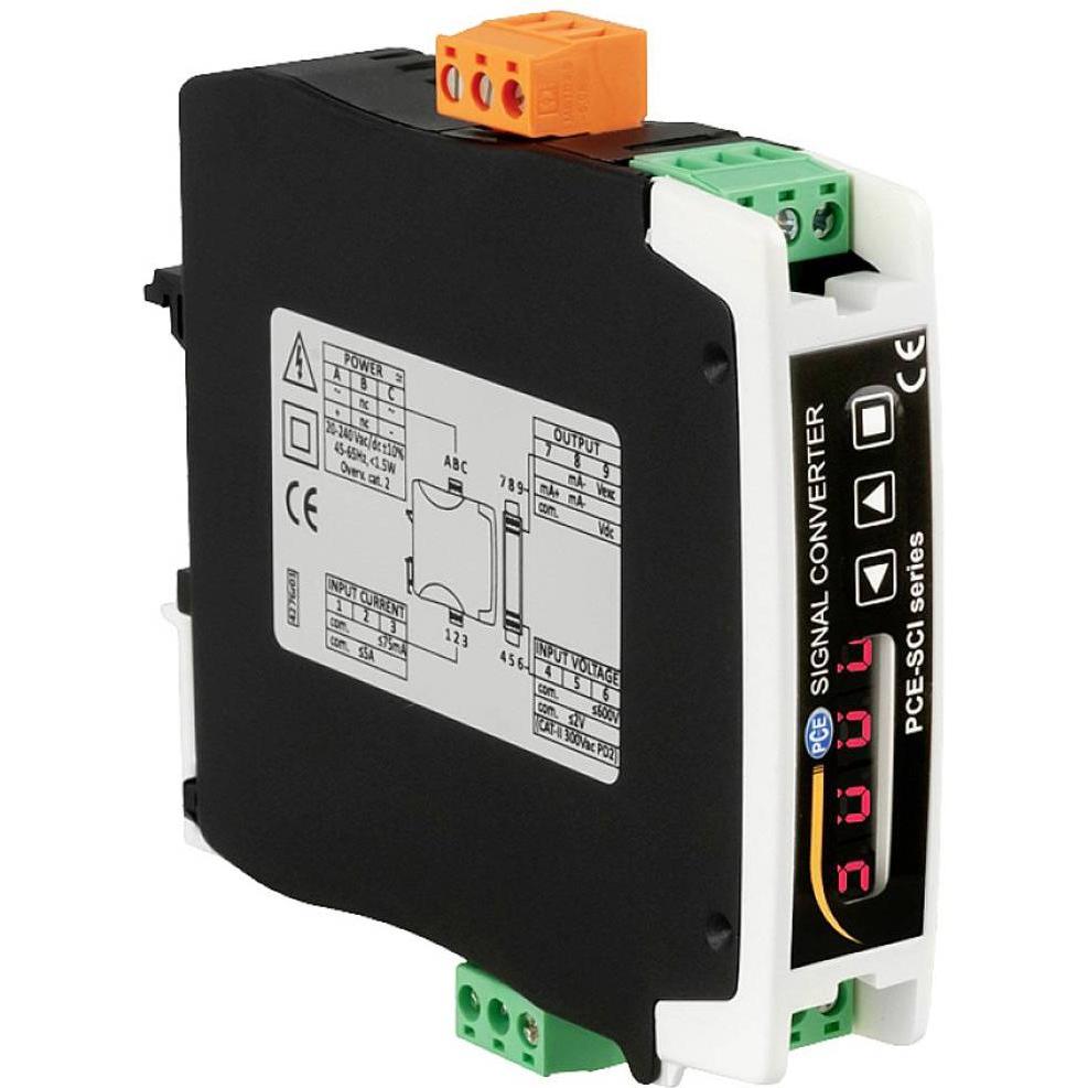 PCE Instruments, Misuratore energia, PCE-SCI-E Dispositivo di misurazione delle rotaie del cappello superiore