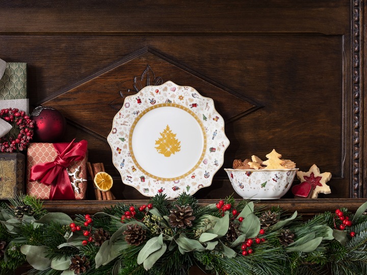 Actual product image Villeroy & Boch Breakfast plate, anniversary edition Toy's Delight (1 x, 24.40 cm)