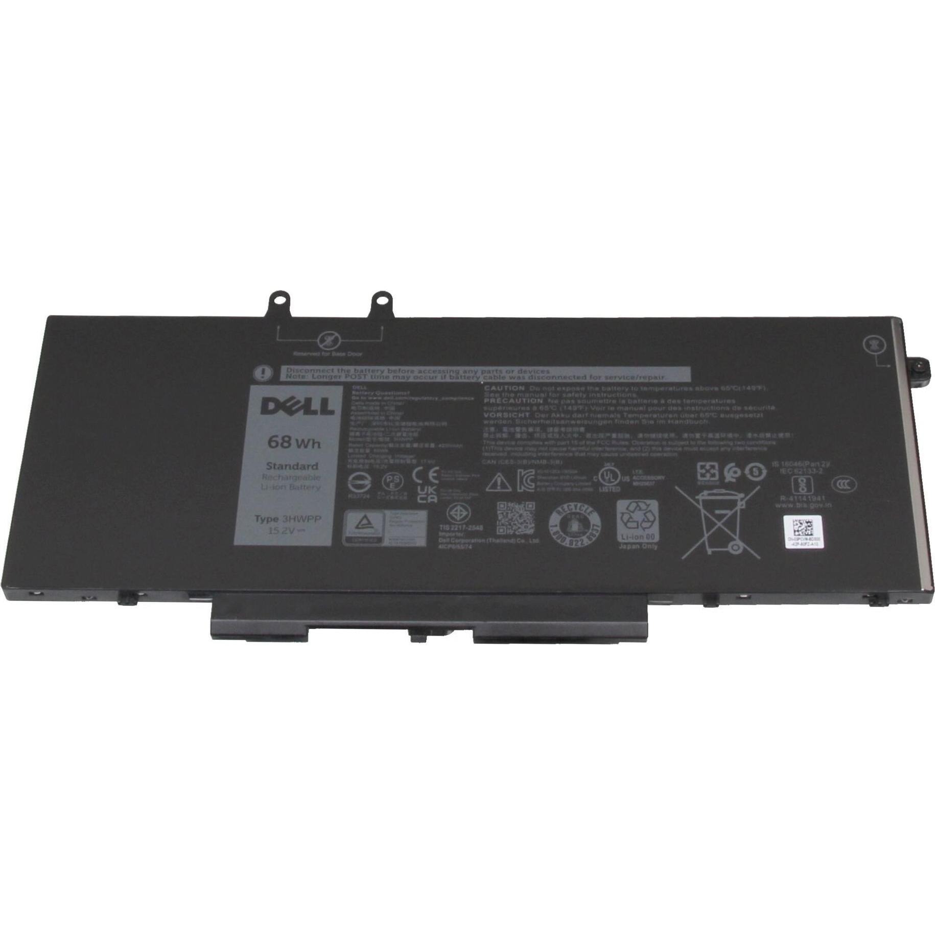 Dell 0YPVX3 (4 Zellen, 4250 mAh), Notebook Akku