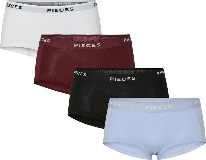 Produktbild Pieces Pclogo Lady 4 Pack Solid Noos Bc (XL, 4er Pack)