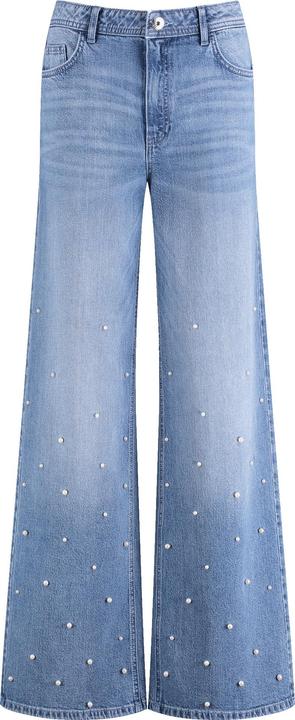 Produktbild Taifun Wide Leg Jeans mit Perlenzier Hose Jeans lang - 65082