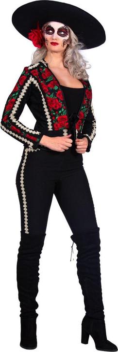 Produktbild Wilbers Damen Mariachi Kostüm, schwarz (42)