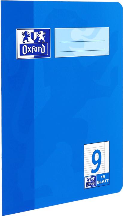 Actual product image Oxford Exercise book, A5, ruling 9 (A5, Lined, Hardcover)
