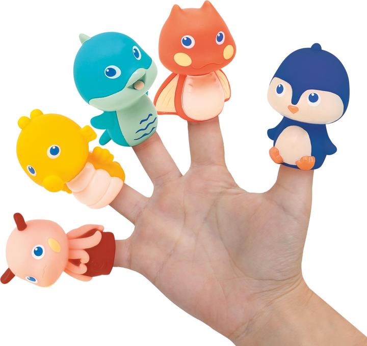 Actual product image LUDI Bath book and Finger figures - (LU40018)