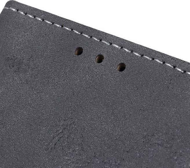 Actual product image MU Style Vintage Leather Bookcover Series (HTC Desire 19+)