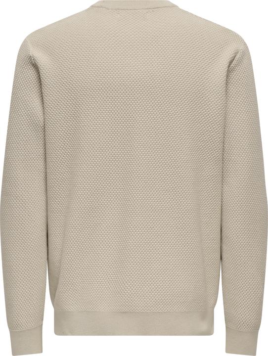 Produktbild Only & Sons Onsmorgan Reg 12 Structure Crew Knit (XL)