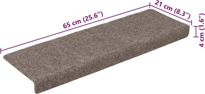 Immagine prodotto vidaXL Stufenmatte (65 x 21 cm)