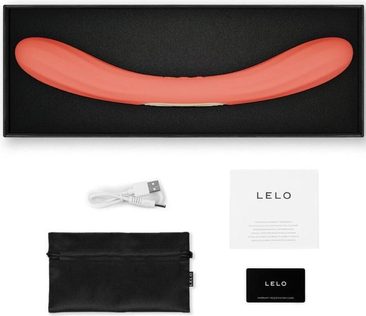 Productafbeelding LELO - Boomerang Doppelender Vibrator Korallenrot