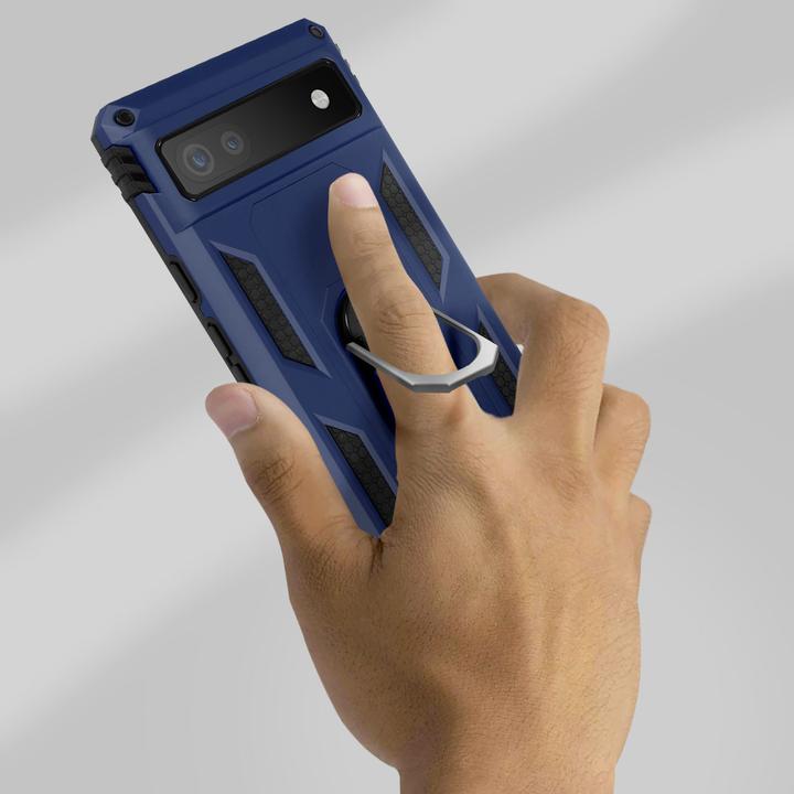 Produktbild Avizar stossfeste Handyhülle mit Ring Series (Google Pixel 6a)