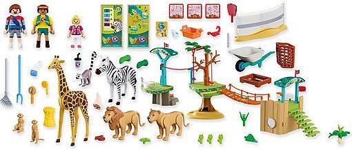 Actual product image Playmobil 72070 Zoo: Wildnis-Kletterpark