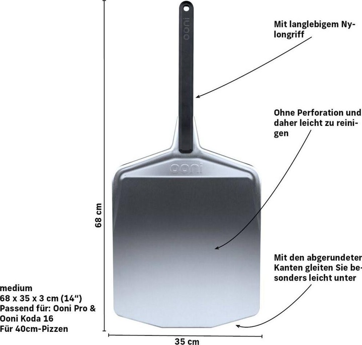 Actual product image Ooni 14"