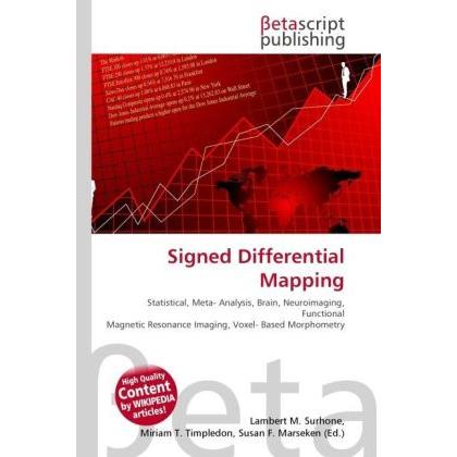 Signed Differential Mapping, Fachbücher von Lambert M. Surhone, Miriam T. Timpledon, Susan F. Marseken
