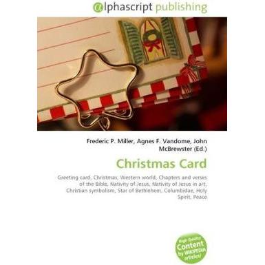 Christmas Card, Fachbücher von Agnes F. Vandome, Frederic P. Miller, John McBrewster