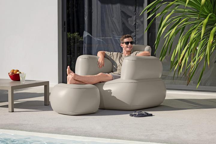 Actual product image Bestway Comfi Cube Inflatable Lounger