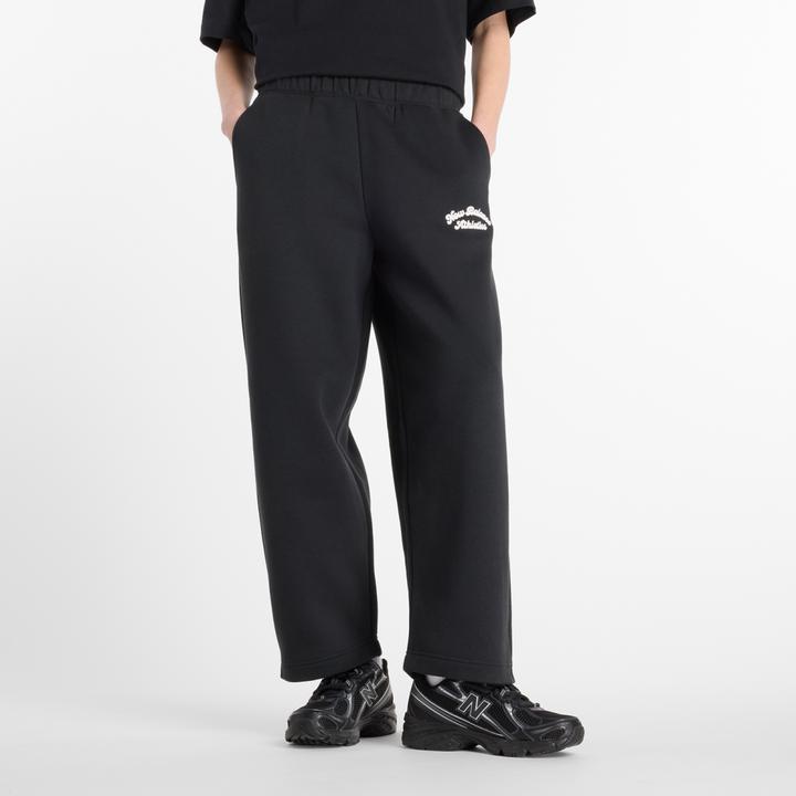Actual product image New Balance W Linear Heritage Fleece Barrel Leg Pant (XL)