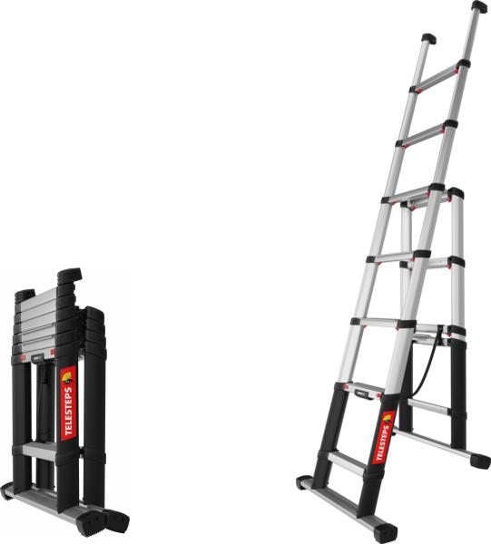Produktbild Telesteps Teleskopleiter Combi Line 2.3m (Teleskopleiter, 230 cm)
