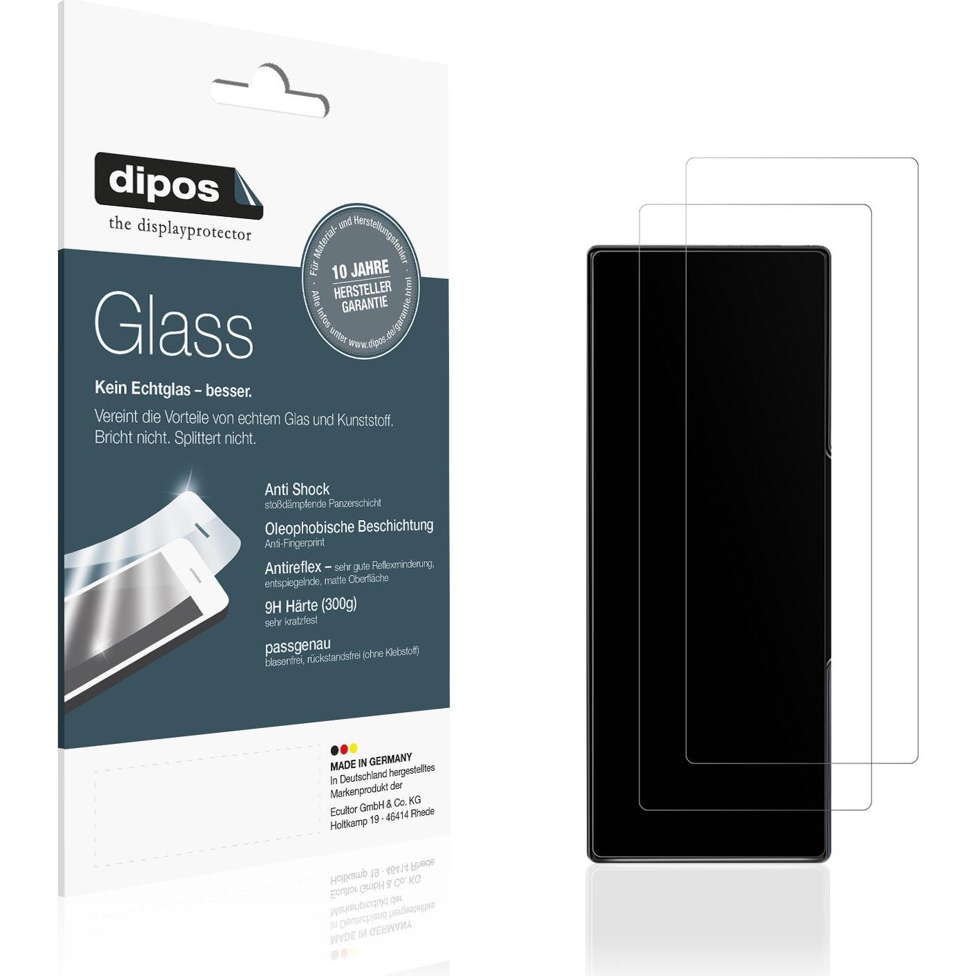 Thumbnail - Dipos, Fahrzeug Navigation Zubehör, Anti-Shock Displayschutz Matt 9H