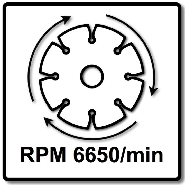 Actual product image Makita Diamak 230 mm Diamond Cutting Disc for Stone, Concrete 22.23 mm, 10 pcs. ( 10x D-61145 )