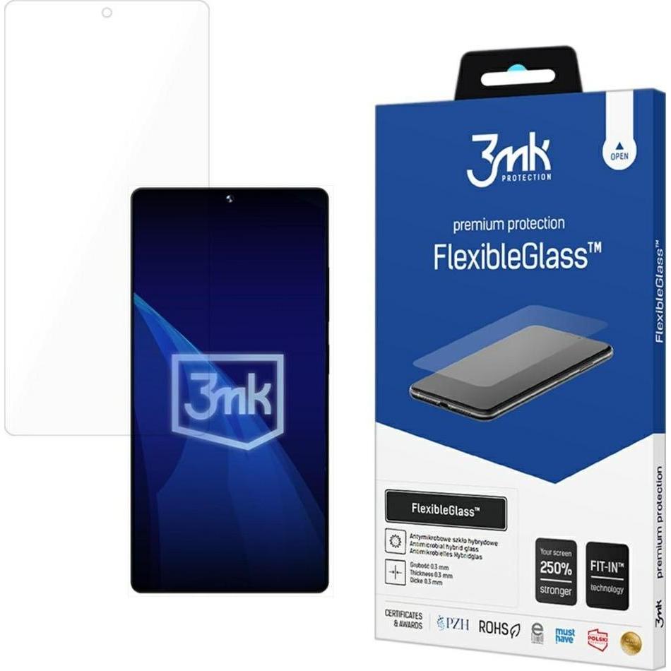 3MK FlexibleGlass pro Samsung Galaxy S25 Ultra (5903108625319) (1 Stück, Samsung Galaxy S25 Ultra), Smartphone Schutzfol...