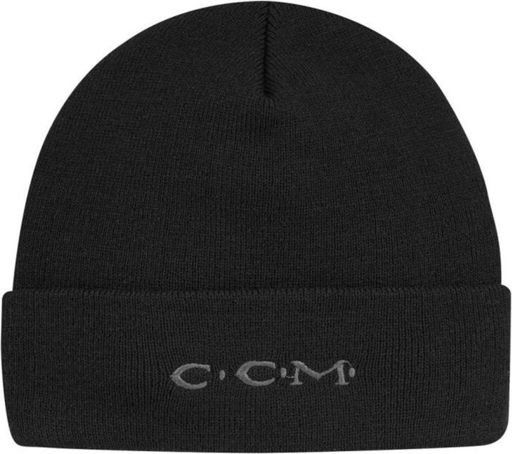Produktbild Outerstuff CCM Monochrome SR Cuffed Beanie (Einheitsgrösse, Schwarz)