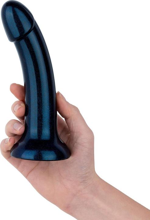 Actual product image Easytoys Dildo Collection - Metallic Glitter - 19 cm