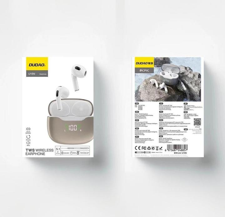 Immagine prodotto Dudao U15N (Nessuna cancellazione del rumore, 5 h, Senza fili)
