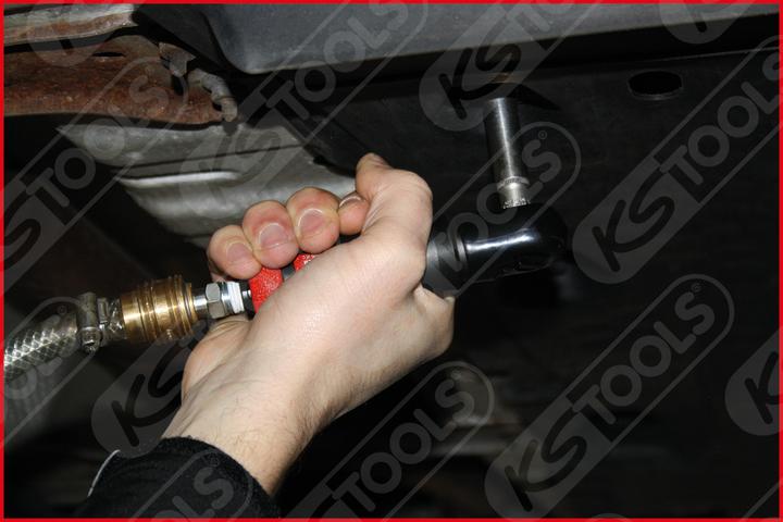 Produktbild KS Tools SlimPOWER Mini-Druckluft-Umschaltratsche, max. 6,3 bar (90 psi), 1/4" (1/4")