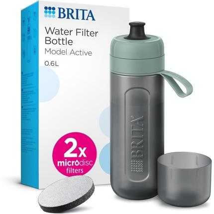 Actual product image Brita Active green 2-disc filter bottle (0.60 l)