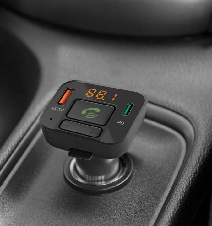 Produktbild Hama FM-Transmitter mit Bluetooth- und Freisprechfunktion (Sender)