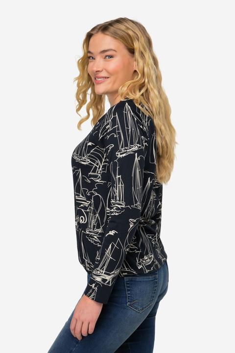 Image du produit Laurasøn T-Shirt, Boote Print, OEKO-TEX (XL)