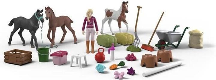 Productafbeelding Schleich Horse Club - Kerstwonder veulenopfok