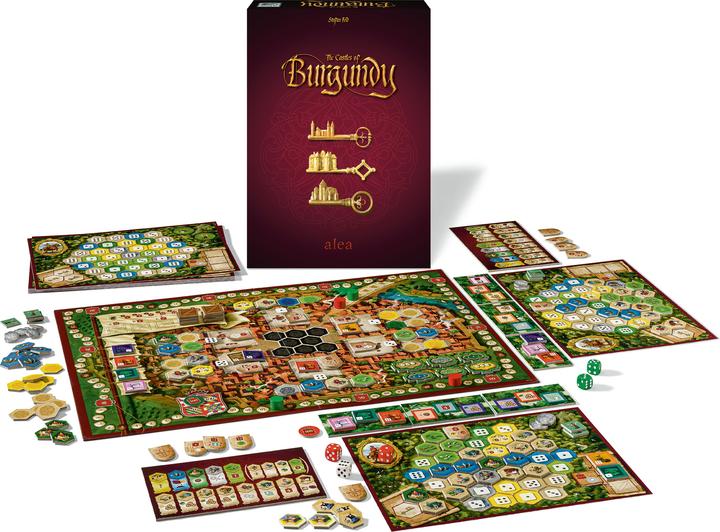 Produktbild Ravensburger The Castles of Burgundy (Deutsch, 1 - 4 Spieler)