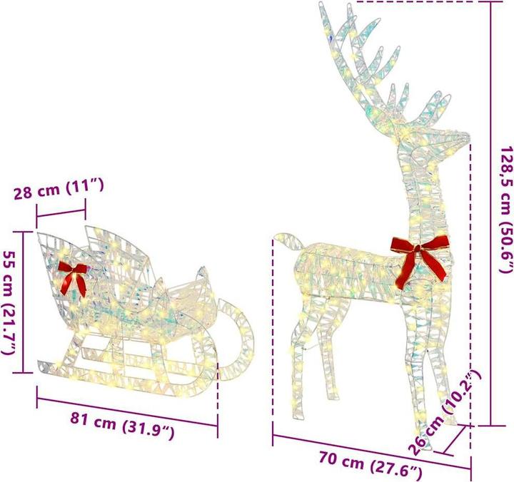 Image du produit vidaXL Weihnachtsdekoration