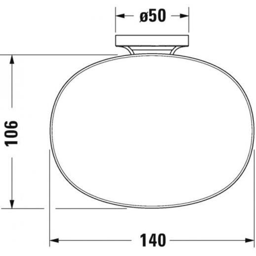 Thumbnail - Duravit, Seifenspender + Seifenschale, Starck T Seifenschale, Wandmontage, 009933
