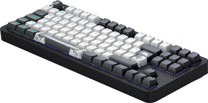 Actual product image Dark Project ALU87B BUSHIDO Wired Mechanical Gaming Keyboard, QWERTZ and QWERTY, ISO Multilingual (87 Keys)