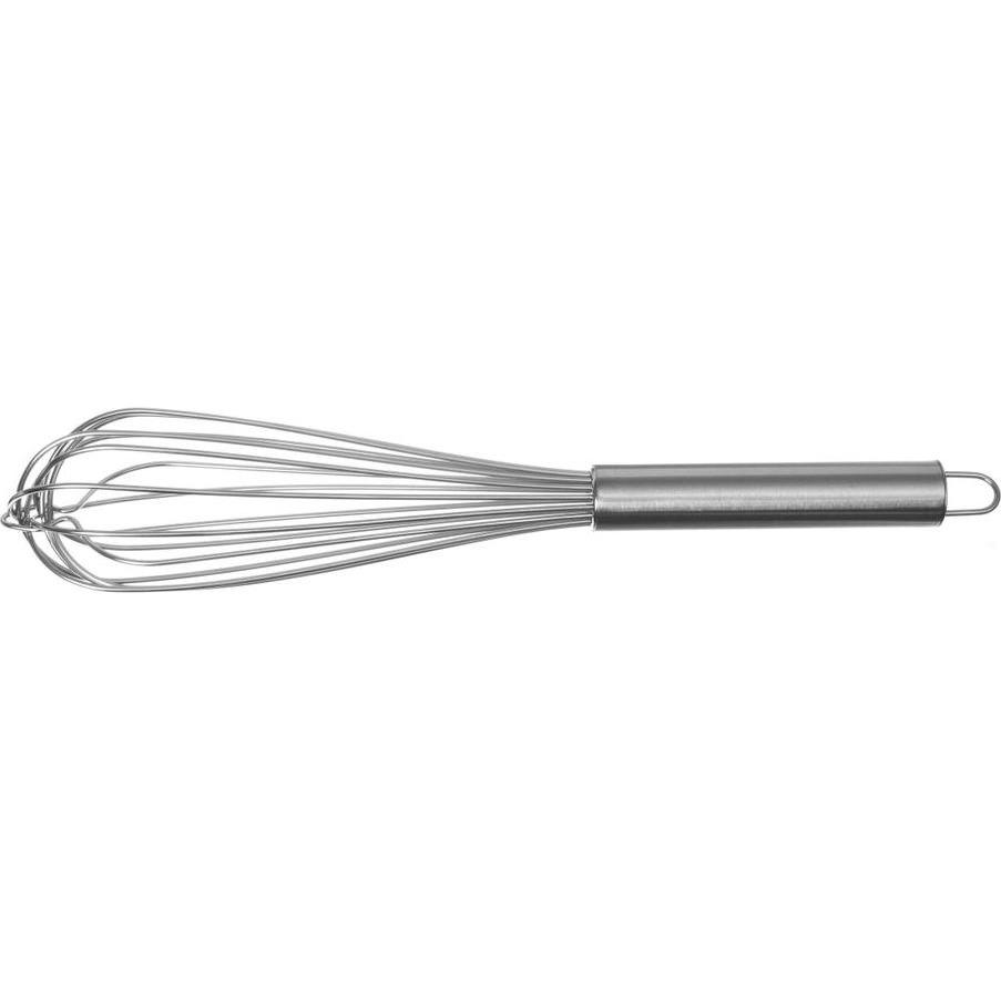 Hendi Rührbesen drahtig mit Haken Edelstahl, Schwingbesen, Silber
