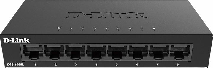 D-Link DGS-108GL (8 ports)