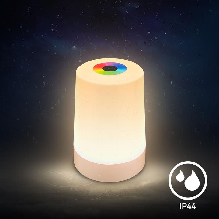 Image du produit Briloner Akku RGB+W LED Tischleuchte, beige (280 lm)