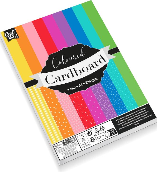 Immagine prodotto Craft Carta A4, 1 chilo, 220 g/m² - (K-CR0738/22GE) (220 g/m², 72 x)