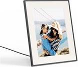 Actual product image Aura Frames Photoframe - Aspen - Ink with Paper Mat (12", 1600 x 1200 pixels)